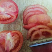 #异域美味 烹饪中式年味#番茄土豆片的做法图解2