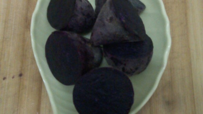 蒸紫薯