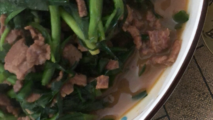 韭菜炒牛肉