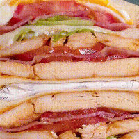 #奈特兰草饲营养美味#⭐培根鸡胸肉三明治⭐的做法图解9