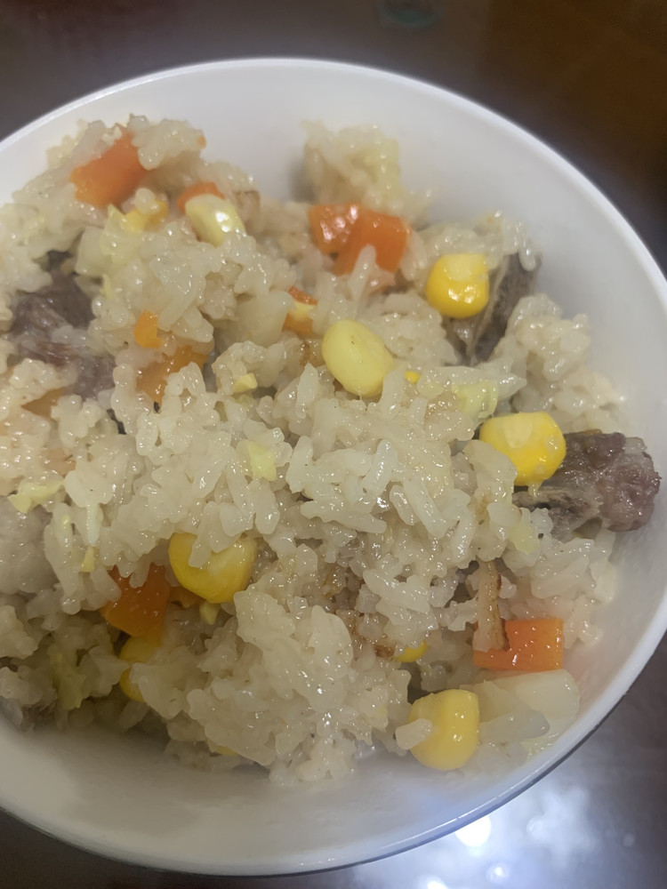 懒人电饭锅排骨饭的做法