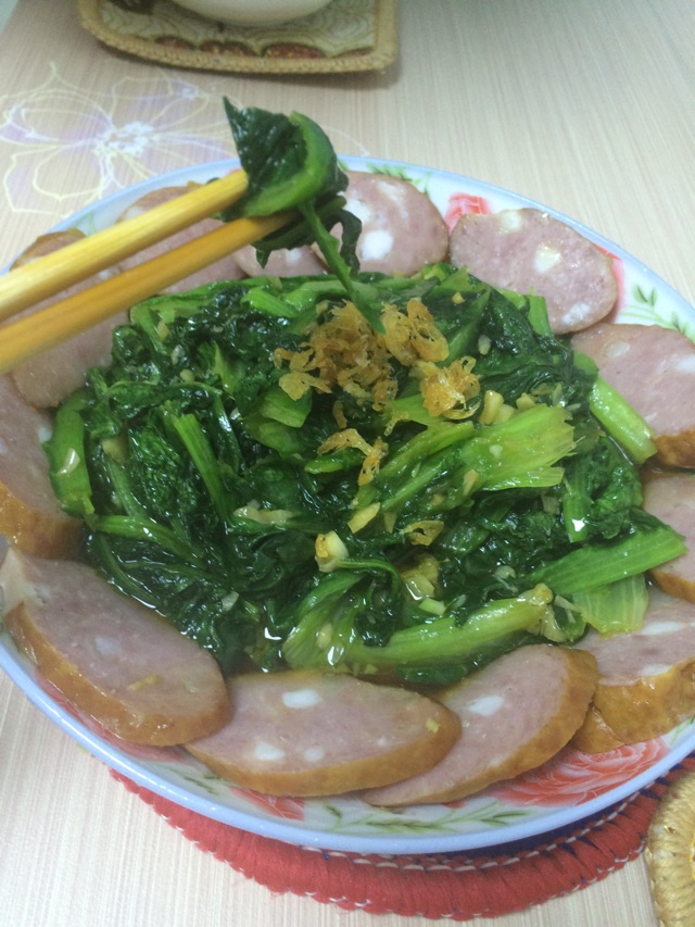 蒜蓉油麦菜的做法图解8