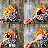 香煎鸡胸肉饼，低脂美味越吃越瘦‼️的做法图解4