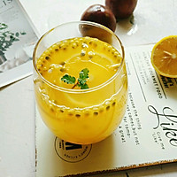百香果柠檬蜂蜜水#夏日冰品不能少#的做法图解8