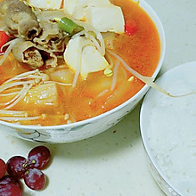 韩式泡菜肥牛汤