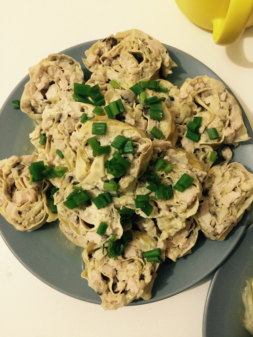 豆腐皮肉卷儿的做法图解10