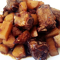 蜜汁红烧土豆炖排骨的做法图解9