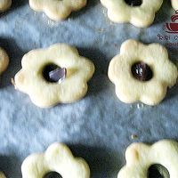 【蓝莓QQ糖果酱夹心饼干】#长帝烘焙节#的做法图解13