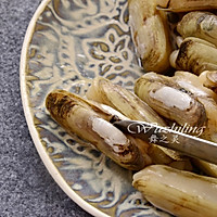 电饼铛版盐焗蛏的做法图解4