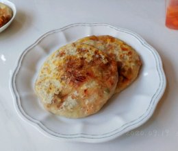 油泼辣酱豆腐饼的做法