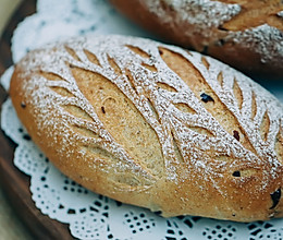 40%全麦蔓越莓软欧面包的做法