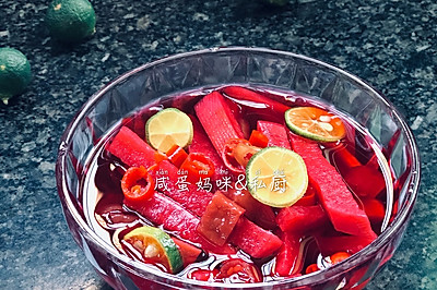 万物皆可泡之酸辣脆爽萝卜条