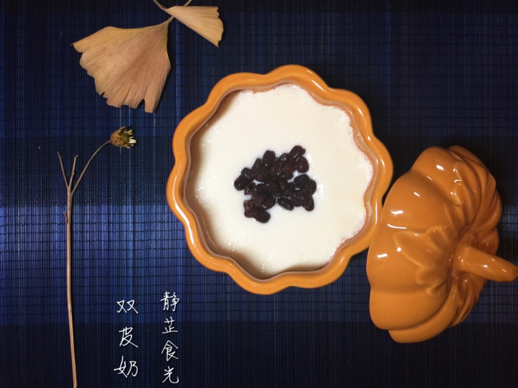 冬日，双皮奶换成热的吃也很暖胃。的做法图解7