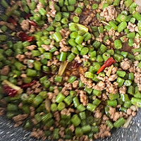 肉末豆角的做法图解4