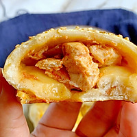 #一起加油，我要做A+健康宝贝#宝宝最爱奥尔良鸡肉烤包子的做法图解15