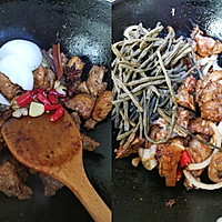 干豆角炖排骨，香辣下饭的做法图解3