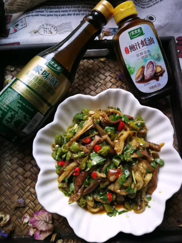 烧椒茄子／光波炉版