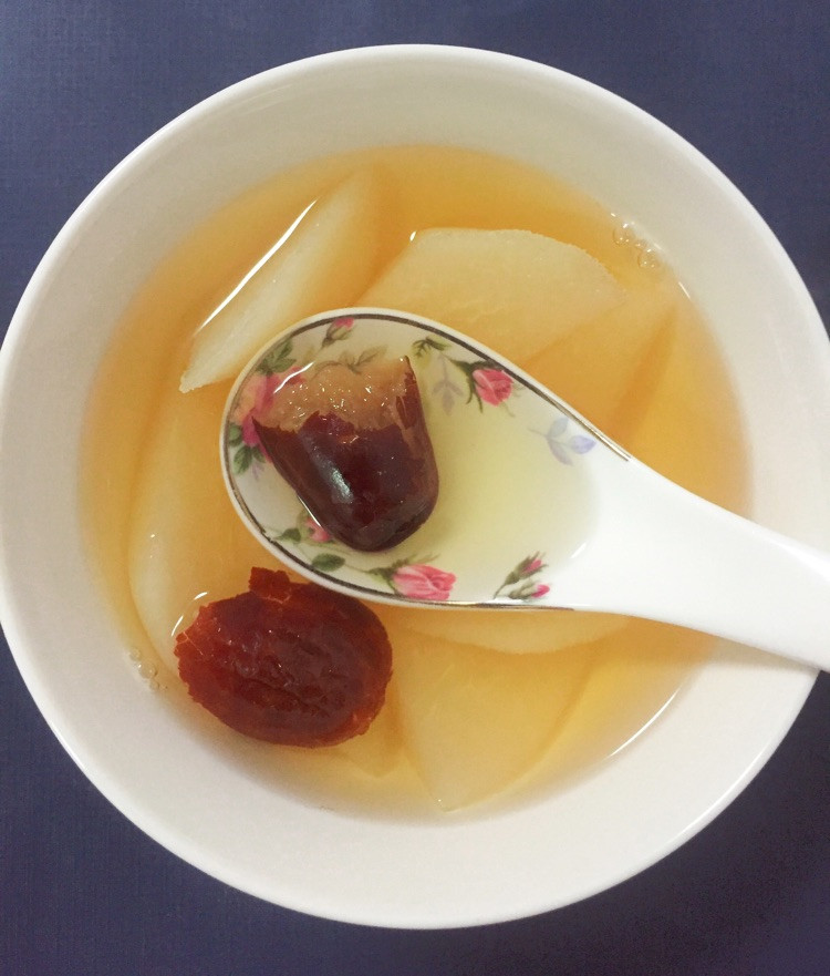红枣炖梨的做法