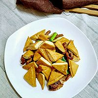 豆干炒瘦肉蒜叶#蔡澜的花花世界#的做法图解11