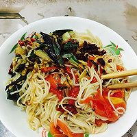 葱油拌面的做法图解1