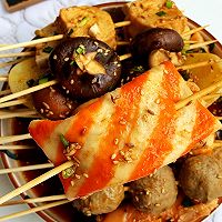 #夏日撩人滋味#巨好吃冷锅串串的做法图解7