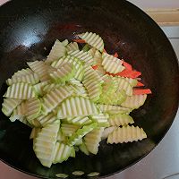 角瓜炒肉的做法图解5