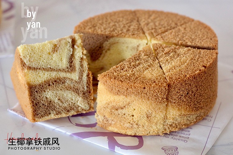 生椰拿铁戚风蛋糕的做法