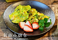 #我心中的冬日限定#鲜虾萝卜丝鸡蛋饼的做法