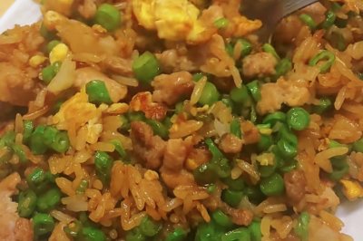 豆角蛋炒饭