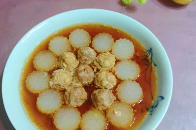 肉丸蒸冬瓜