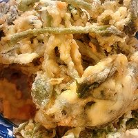 春季专属：炸香椿鱼+炸花椒芽的做法图解4