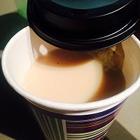 焦糖奶茶（一分钟）的做法图解4