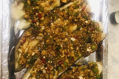 金牌蒜香烤茄子