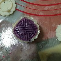 冰皮紫薯月饼———绝美一物一器的做法图解12