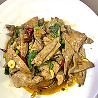爆炒麻辣猪肝 绝 超级香的做法图解7