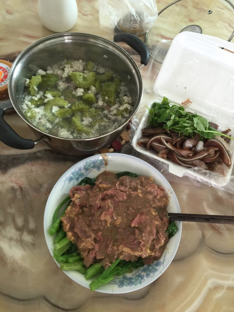 芥兰炒牛肉的做法