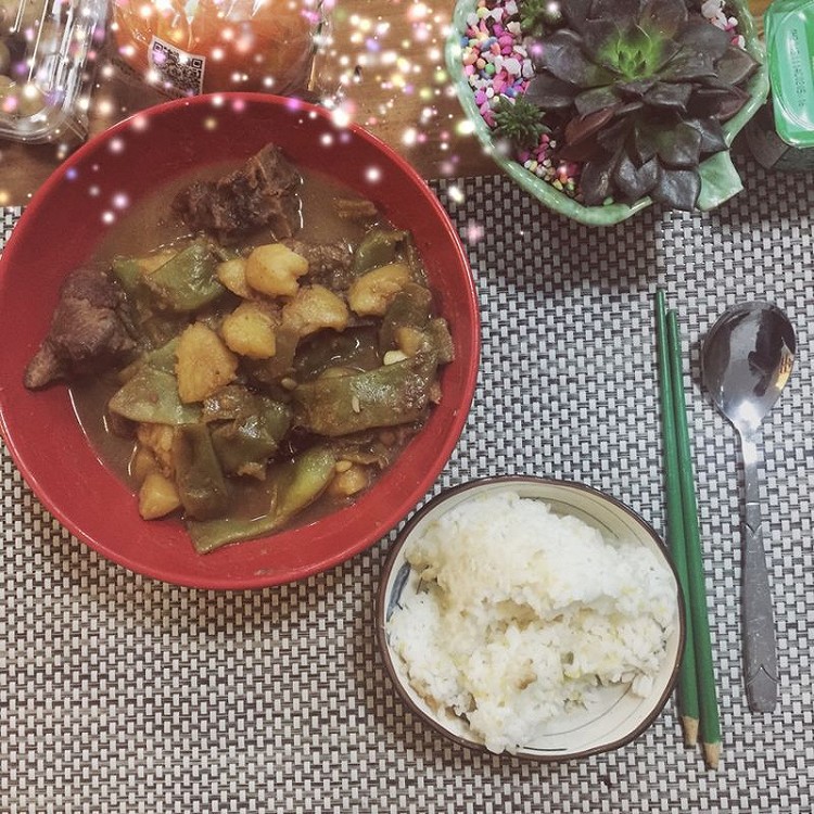 土豆炖豆角的做法