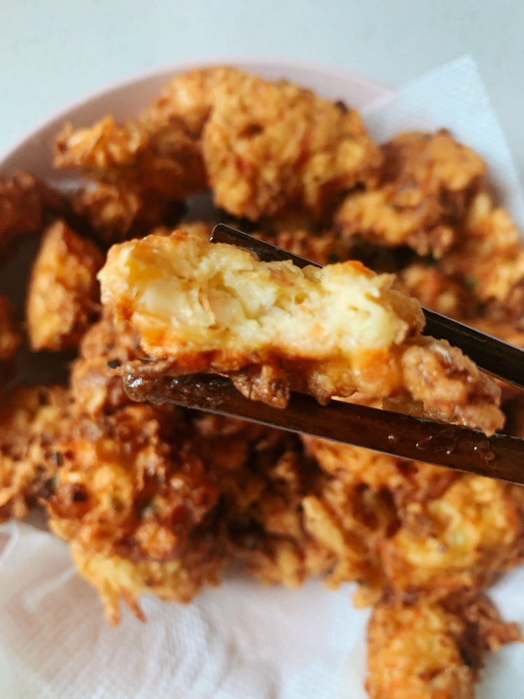 酥炸萝卜丸子的做法