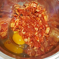 ＃2016，早点遇见本真味＃泡菜煎饼的做法图解1