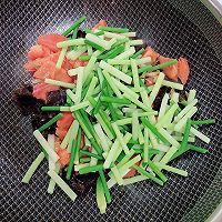 蒜苔木耳炒鸡蛋的做法图解13