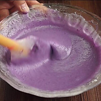 椰香紫薯千层糕，Q弹爽口的，好看又好吃！的做法图解8