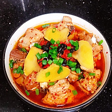 豆辣蒸排骨