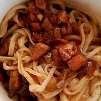 茄子肉丁拌面的做法图解7