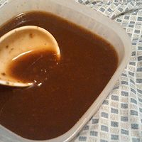 红糖藕汁糯米糊的做法图解2