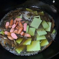 红绿灯豆腐汤的做法图解3