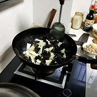山药木耳炒肉片的做法图解6
