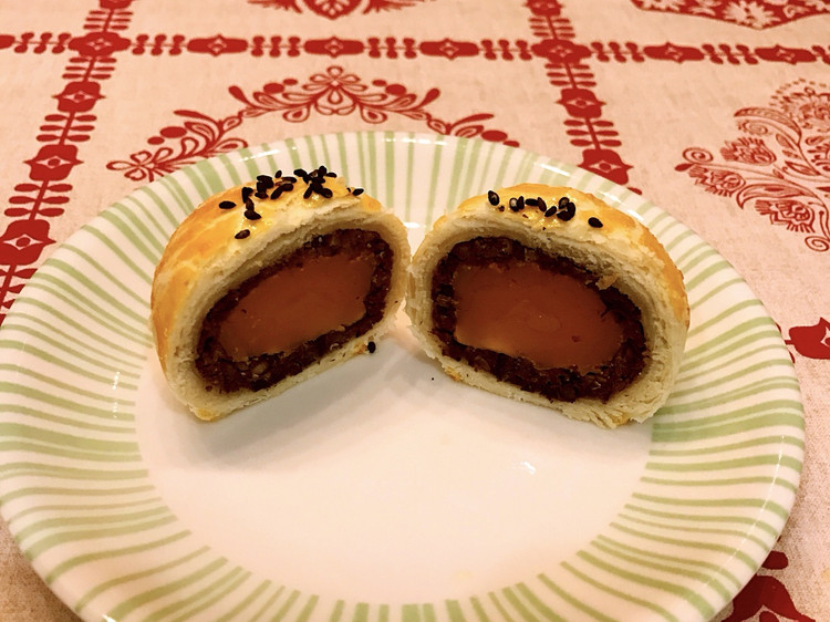 黄油版蛋黄酥的做法