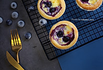 #肉食者联盟#爆浆蓝莓蛋挞的做法