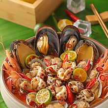 精致好菜#泰式海鲜小捞|夏季捞汁小海鲜