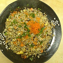 榄菜蟹籽炒饭